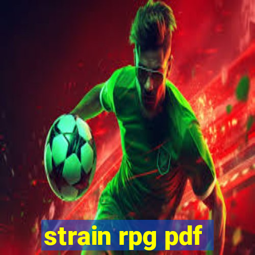 strain rpg pdf